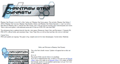 Desktop Screenshot of phantasystardynasty.com